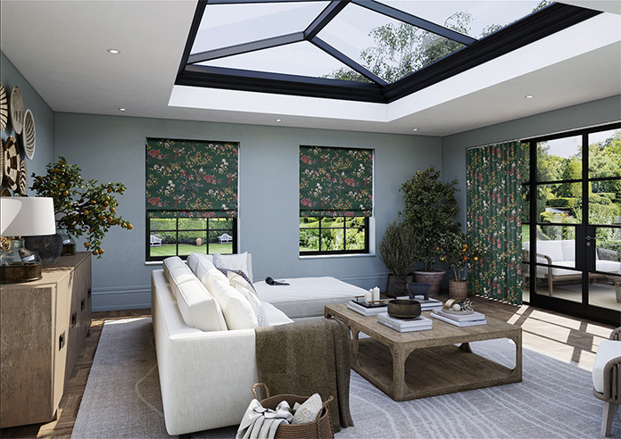 Orientalis, Jade - Twist&Fit Roman Blind - Image 7